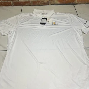 NIKE Golf DRI FIT Para Hombres XL 2XL COPA PRESIDENTES Liberty Mutual Polo Nuevo con Etiquetas - Imagen 1 de 10