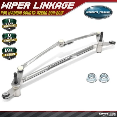 Front Wiper Linkage for Hyundai Sonata Azera 2011-2017 Sedan 4dr Left Hand Drive - Image 1 of 4