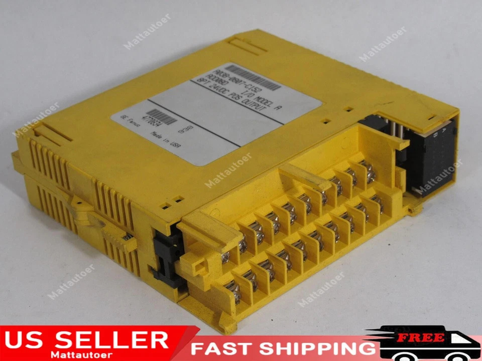 Fanuc A03B-0807-C152 I/O Module 8PT 24VDC POS Output W/Out Cover NEW - Image 1 of 3