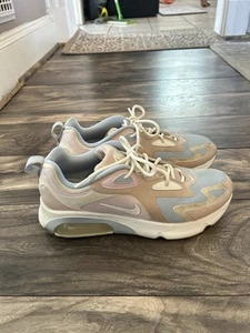 Women's Nike Air Max 200 Running Shoes Size 10.5 Barely Rose/Light Armory Blue - Picture 1 of 10