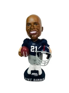 TIKI BARBER NEW YORK GIANTS VINTAGE AÑOS 2000 MBNA PROMO SGA BOBBLEHEAD - Imagen 1 de 5