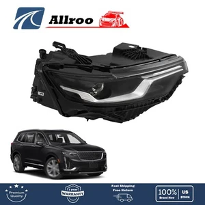 Front Headlight For Cadillac XT6 2020-2024 Right Side Clear w/o Super Cruise RH - Picture 1 of 14