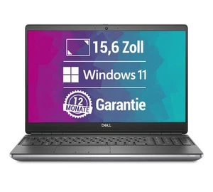 Dell Precision 7560 15,6" Notebook Core i7-11850H Nvidia T1200 32GB 1TB SSD W11P - Afbeelding 1 van 3