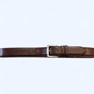 Vintage Ralph Lauren Brown Women’s M 33” Leather Belt - Picture 1 of 7