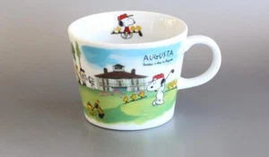 Peanuts Snoopy Porzellan Welt Design großer Becher Tasse 340ml Augusta Golf - Bild 1 von 5