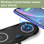 15W Fast Wireless Charger 2 In 1 Dual Seat Charging Pad Dock Station For IPhone