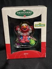 Elmo, Sesame Street, designer collection, American greetings Christmas ornament