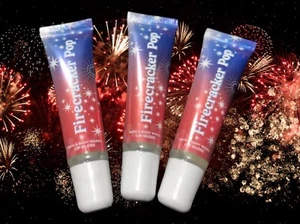 Bath & Body Works Brillo Labial Petardo Pop Lote De 3 Tubos Nuevos y Sellados Nuevos - Imagen 1 de 6