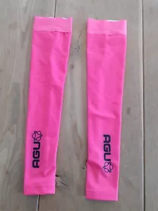 Original Agu team Jumbo Visma Armlinge / Armwarmers Giro Pink (XS) - Imagen 1 de 1