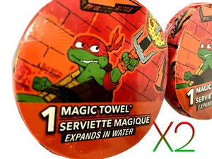 Nickelodeon TMNT Raphael Ninja Turtle Compressed Magic Towel Set - Bild 1 von 3