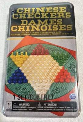 NEW SEALED | Chinese Checkers Game Set | Full Size 12 Inches | Spin Master - Image 1 of 4