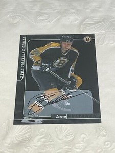 2000-01 ITG Be A Player Signature Series Jarno Kultanen #201 Rookie Auto RC