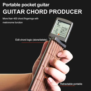 Portable Chord Trainer Ultimate Digital Pocket Guitar Trainer Chords Practice UK - Picture 1 of 22