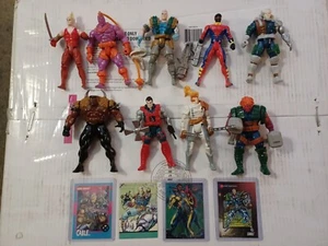 TOY BIZ XFORCE LOT. WITH CARDS L๐K! CABLE! - Picture 1 of 2