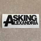 ASKING ALEXANDRIA vinyl decal sticker ROCK BAND 6"X2"
