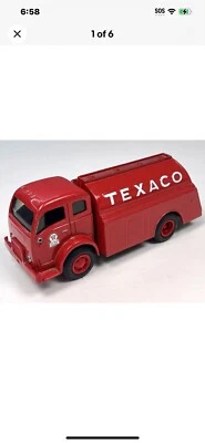 Ertl Texaco 1949 blanco cabina inclinable tanque banco diecast #F950 Foto 1 de 4