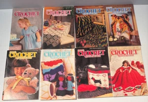 Annie's Crochet Newsletter Qty 8 - 1988-1992 - Picture 1 of 6
