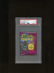 1977 Topps Mexican Star Wars Pack (R2-D2) PSA6 - Picture 1 of 2