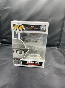 Funko Pop! Vinilo: Marvel - Visión años 50 (blanco y negro) #714 - Imagen 1 de 6