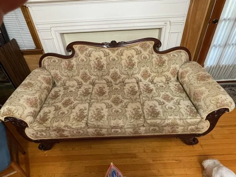 Duncan Phyfe couch Cover