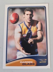 2008 HERALD SUN WEST COAST EAGLES DARREN GLASS COMMON #180 CARD AFL SELECT - Picture 1 of 2