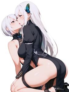 Echidna Re:Zero Waifu Sticker Anime 6" Car Decal Weatherproof - Picture 1 of 1