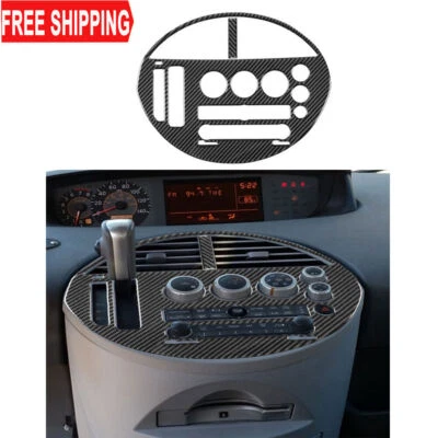 For Nissan Quest 2004-2006 2Pcs Central Control Trim Cover Decor Carbon Fiber - Image 1 of 4