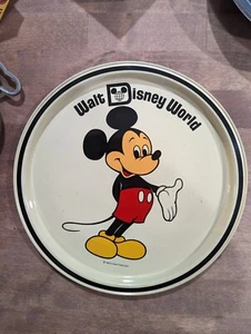 Walt Disney World Souvenir Tray Mickey Mouse Orlando Metal serving tray - Picture 1 of 4