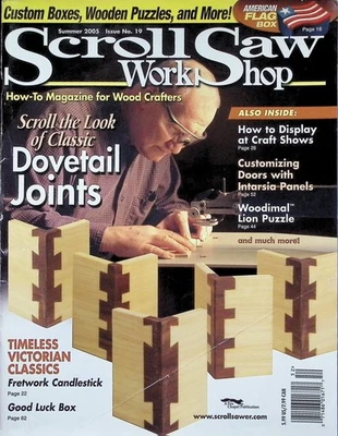 Scroll Saw WorkShop Mag Dovetail Joints Summer 2005 - Image 1 of 4