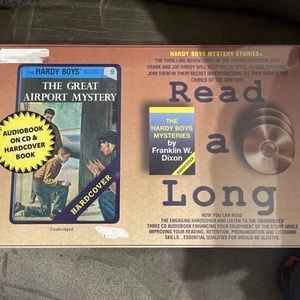 Read A Long Hardy Boys Great Airport Mystery Audiobook (3 CDs) + Hardcover Book - Picture 1 of 2