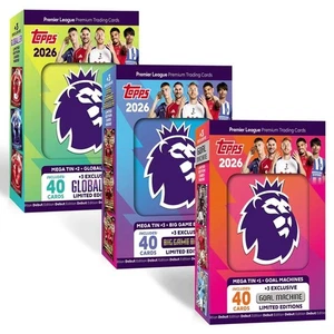 Topps Premier League 2025/26 Mega Tin - Picture 1 of 4
