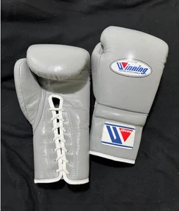 Professional Winning Boxing Gloves Lace-up, Trainnig Boxing Gloves, Pure leather - Picture 1 of 5