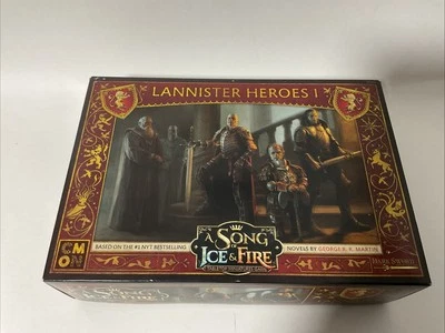 Lannister Heroes #1 Expansion A Song of Ice & Fire Miniatures CMON *No Cards - Image 1 of 4
