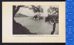 GREECE: Corfu, Pontikonisi Island, Forification -1924 Historical Print - Picture 1 of 1
