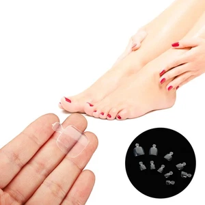 Juego de 500 piezas de uñas de los pies uñas postizas cubierta completa puntas artificiales falsas - Imagen 1 de 12