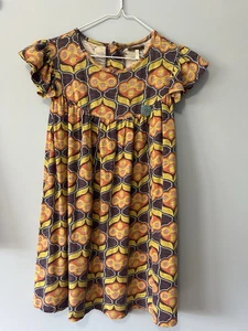 Vintage Matilda Jane Size 12 You & Me Kitten Pearl Print Dress Girls Classic - Picture 1 of 4