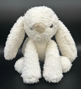 S.L. SL Home Fashions Blanco Cremoso Suave Desaliñado Esponjoso Piel Peluche Conejo Conejo - Imagen 1 de 6