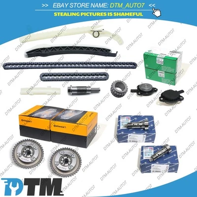 Kit de cadena de distribución y par de engranajes VVT para Mercedes Benz W213 W205 X156 M270 M274 Foto 1 de 4