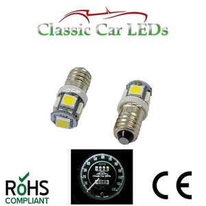 2x MG TC Series, Y Series, Z Series LED INSTRUMENT BULBS UPGRADE E10 MES GLB987  - Picture 1 of 3
