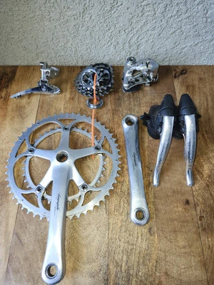 Campagnolo Veloce 2 X 8 Speed Groupset VGC. Italy 🇮🇹  - Image 1 of 4