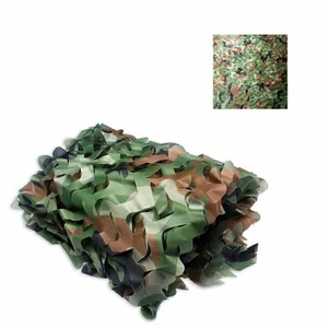 Camo NetzTarnung Tarnnetz Woodland Camo-Abdeckung für Camping Outdoor 6.5 x 5ft - Bild 1 von 12