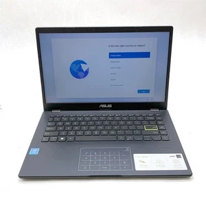 Asus Notebook L410M 14" Intel Pentium Silver N5030 1.10 GHz 4GB 256GB SSD Win 11 - Picture 1 of 7