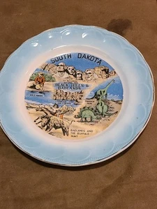 S. Dakota Black Hills Mt. Rushmore National Memorial Travel Souvenir Plate - Picture 1 of 5