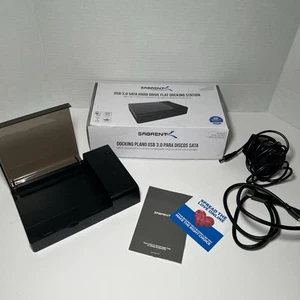 Sabrent EC-DFLT USB 3.0 to SATA External Hard Drive Lay-flat Docking Station - Photo 1/7