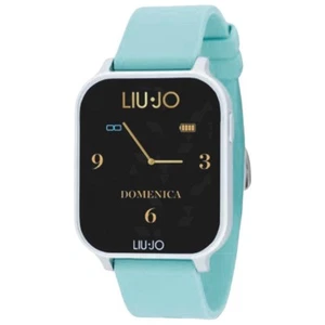 Womens Smartwatch LIU JO LUXURY VOICE ENERGY SWLJ113 Silicone Light Blue - Afbeelding 1 van 2