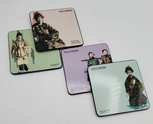 VTG Coasters Set: Asian Historical Collectible Trails of Indochina Royalty, Rare - Picture 1 of 7