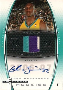 06-07 FLEER HOT PROSPECTS - CEDRIC SIMMONS - ROOKIE PATCH AUTO #002/250 - Picture 1 of 1