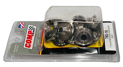Comp Cams 760-16 Titanium Valve Spring Retainers For B18C1 Honda Acura (QTY 16) - Image 1 of 2