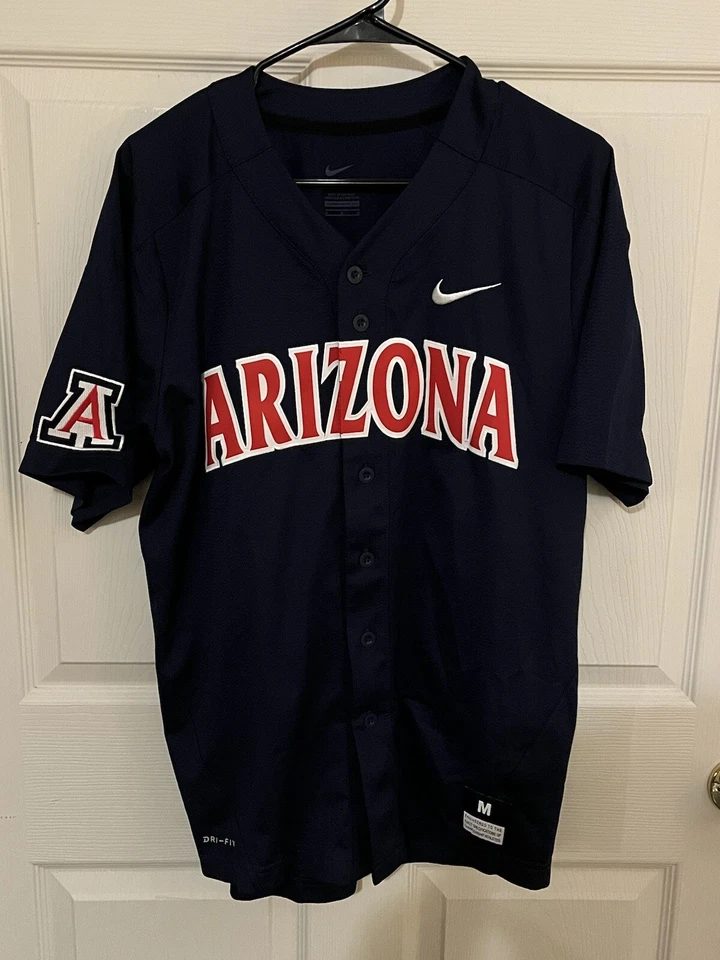 Arizona Wildcats NCAA Baseball - Nike Dri Fit Team  Official Jersey - Men’s Sz M - Image 1 of 1