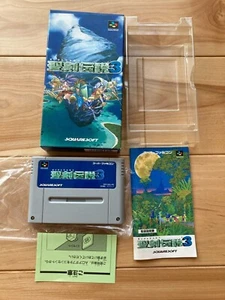 Seiken Densetsu 3 SFC Nintendo Super Famicom Japan NTSC-J SNES SECRET OF MANA - Picture 1 of 6